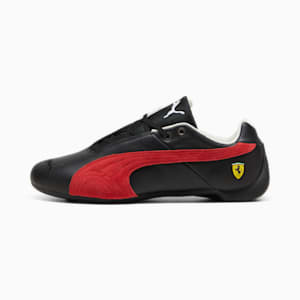 ユニセックス フェラーリ フューチャー キャット OG ドライビングシューズ, PUMA Black-Rosso Corsa, extralarge-JPN