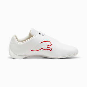 ユニセックス フェラーリ フューチャー キャット OG ドライビングシューズ, PUMA White-Rosso Corsa, extralarge-JPN