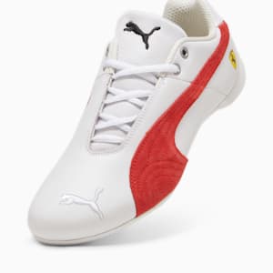 ユニセックス フェラーリ フューチャー キャット OG ドライビングシューズ, PUMA White-Rosso Corsa, extralarge-JPN