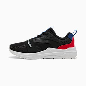 BMW M Motorsport Wired 2 Sneakers, PUMA Black-Cool Cobalt-Pro Blue-Pop Red-PUMA White, extralarge-IND
