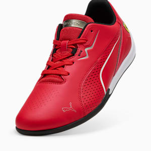 メンズ フェラーリ ドリフトキャット 11 ドライビングシューズ, Rosso Corsa-PUMA White, extralarge-JPN