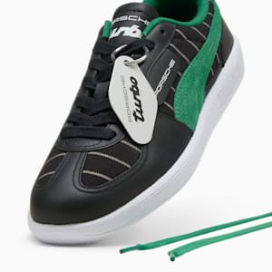 Tenis Porsche Legacy Palermo Pinstripe, PUMA Black-Archive Green, extralarge