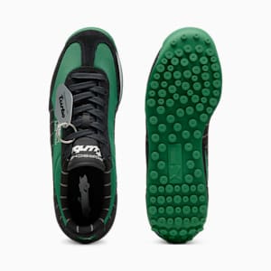 Porsche Legacy Easy Rider Pinstripe Sneakers, Archive Green-PUMA Black, extralarge