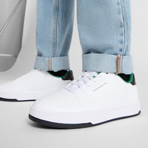 Tenis Porsche Legacy Caven 2.0, PUMA White-Archive Green, extralarge