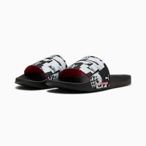 ユニセックス F1 リードキャット グラフィック サンダル, PUMA Black-Pop Red, extralarge-JPN