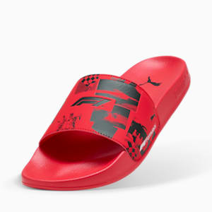 ユニセックス F1 リードキャット グラフィック サンダル, Pop Red-PUMA Black, extralarge-JPN