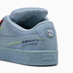 BMW M Motorsport Suede XL Sneakers, Blue Wash-Fast Yellow, extralarge