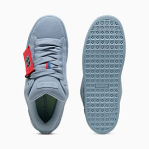 BMW M Motorsport Suede XL Sneakers, Blue Wash-Fast Yellow, extralarge