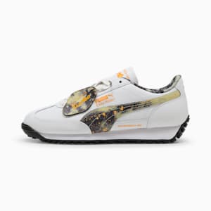 メンズ ポルシェ レガシー イージーライダー カラー S スニーカー, PUMA White, extralarge-JPN