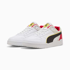 Tenis Scuderia Ferrari Rebound Game, PUMA White-Rosso Corsa, extralarge
