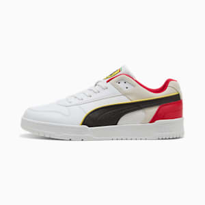 Tenis Scuderia Ferrari Rebound Game, PUMA White-Rosso Corsa, extralarge