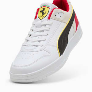 Tenis Scuderia Ferrari Rebound Game, PUMA White-Rosso Corsa, extralarge