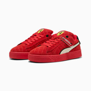 Tenis Scuderia Ferrari Suede XL Hero, Rosso Corsa-Warm White, extralarge