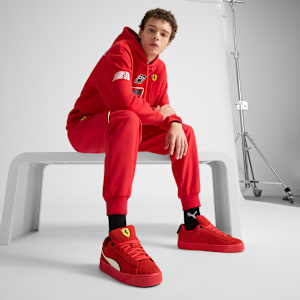 Tenis Scuderia Ferrari Suede XL Hero, Rosso Corsa-Warm White, extralarge