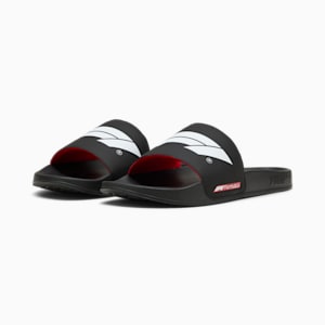 Formula 1® Leadcat 2.0 Logo Slides, PUMA Black-PUMA White, extralarge