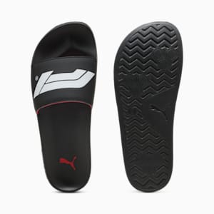 Formula 1® Leadcat 2.0 Logo Slides, PUMA Black-PUMA White, extralarge