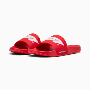 Formula 1® Leadcat 2.0 Logo Slides, Pop Red-PUMA White, extralarge