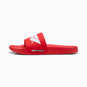 Formula 1® Leadcat 2.0 Logo Slides, Pop Red-PUMA White, extralarge