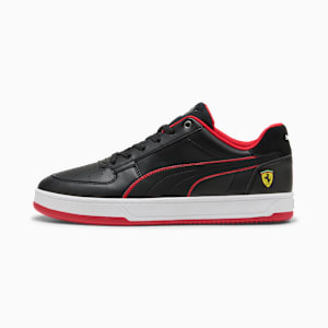 Scuderia Ferrari Caven 2.0 Sneakers Unisex, PUMA Black-Rosso Corsa, extralarge