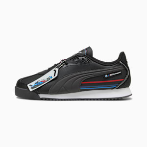 BMW M Motorsport Roma Stradale Sneakers, PUMA Black-Pop Red, extralarge