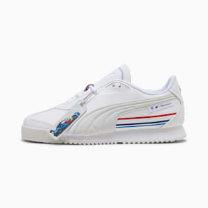 BMW M Motorsport Roma Stradale Sneakers, PUMA White-Pop Red, extralarge