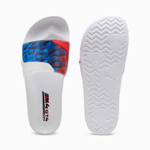 BMW M Motorsport Leadcat 2.0 Graphic Slides Unisex, PUMA White-Cool Cobalt, extralarge