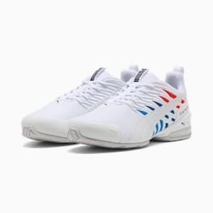 Tenis para hombre Voltaic Evo BMW M Motorsport, PUMA White-PUMA Black, extralarge