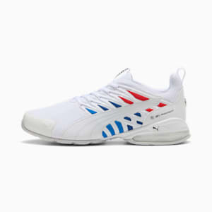 Tenis para hombre Voltaic Evo BMW M Motorsport, PUMA White-PUMA Black, extralarge
