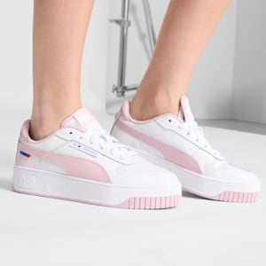 Tenis para mujer Carina Street BMW M Motorsport, PUMA White-Rose Mauve, extralarge