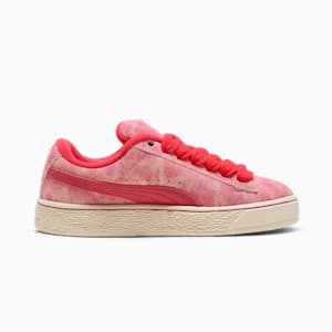 Tenis Scuderia Ferrari Desert Sun Suede XL para niños grandes, Rosso Corsa-Alpine Snow, extralarge