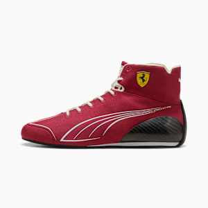 Scuderia Ferrari Speedcat Pro Lewis Hamilton Replica Motorsport Shoes Men, Burnt Red-PUMA White, extralarge