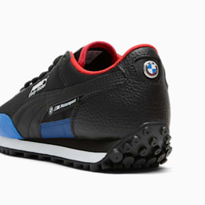 Sneakers en cuir BMW MMS Easy Rider Enfant et adolescent, PUMA Black-Cool Cobalt, extralarge