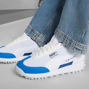 Tenis juvenil BMW MMS Easy Rider, PUMA White-Cool Cobalt, extralarge