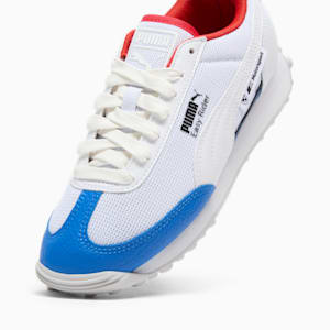 BMW MMS Easy Rider Big Kids' Sneakers, PUMA White-Cool Cobalt, extralarge