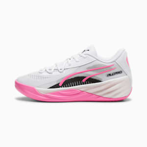 Tenis de básquetbol All-Pro NITRO™, Poison Pink-PUMA White, extralarge