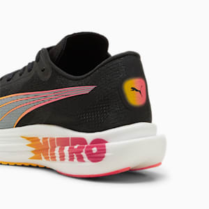 Deviate NITRO™ Elite 2 Women's Running Shoes, PUMA Black-Sun Stream-Sunset Glow, extralarge
