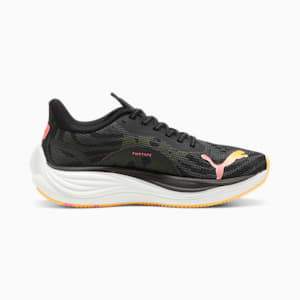 Velocity NITRO™ 3 Women's Running Shoes, PUMA Black-PUMA Silver-Sun Stream, extralarge