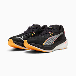 Deviate NITRO™ 3 Men's Road Running Shoes, PUMA Black-Sun Stream, extralarge