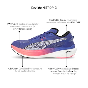 Deviate NITRO™ 3 Men's Running Shoes, Lapis Lazuli-Sunset Glow, extralarge-IND