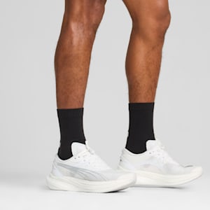 Deviate NITRO™ 3 Men's Road Running Shoes, PUMA White-Feather Gray-PUMA Silver, extralarge
