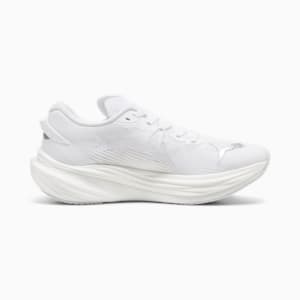 Deviate NITRO™ 3 Men's Road Running Shoes, PUMA White-Feather Gray-PUMA Silver, extralarge