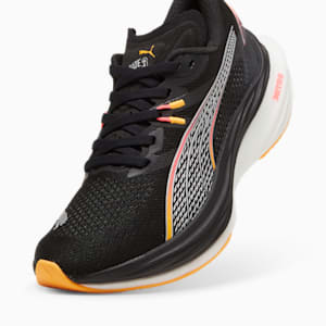 Deviate NITRO™ 3 Women's Running Shoes, PUMA Black-Sunset Glow-Sun Stream, extralarge