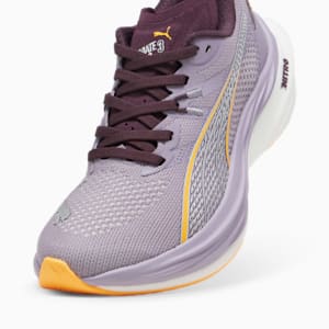 Deviate NITRO™ 3 Women's Running Shoes, Pale Plum-Midnight Plum-Sun Stream, extralarge