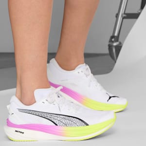 Deviate NITRO™ 3 Women's Running Shoes, PUMA White-Pure Magenta, extralarge