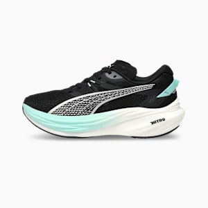 Deviate NITRO™ 3 Women's Running Shoes, PUMA Black-Mint Melt, extralarge-IND