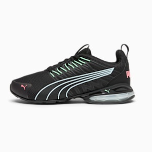 Tenis de running para mujer Voltaic Evo, PUMA Black-Passionfruit, extralarge