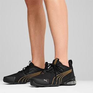 Chaussures de course à pied Voltaic Evo Femme, PUMA Black-PUMA Gold, extralarge