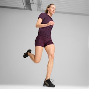 Tenis de running para mujer Voltaic Evo, PUMA Black-PUMA Gold, extralarge