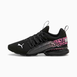 Axelion Feline Fine Women's Running Shoe, PUMA Black-Fast Pink, extralarge