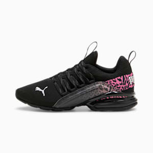 Axelion Feline Fine Women's Running Shoe, Cheap Erlebniswelt-fliegenfischen Jordan Outlet Black-Fast Pink, extralarge